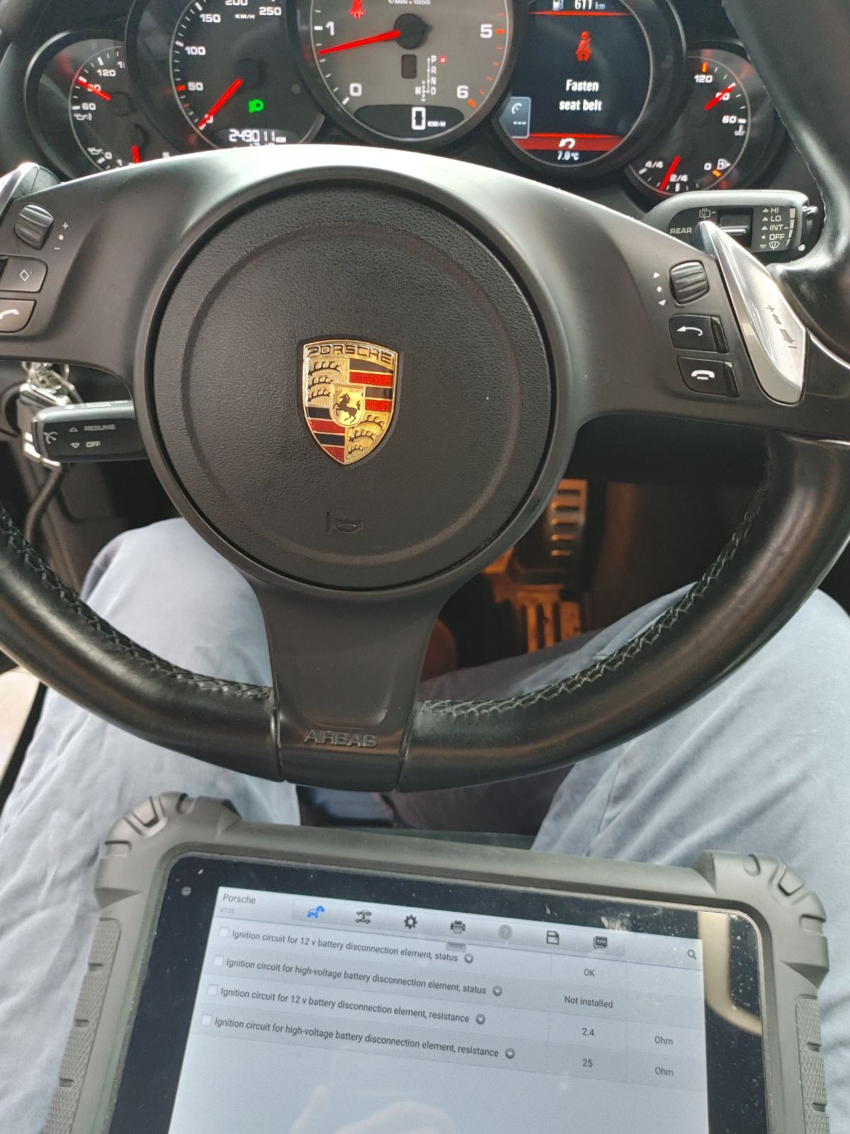 Пълна диагностика на Porsche Пълна диагностика на Porsche