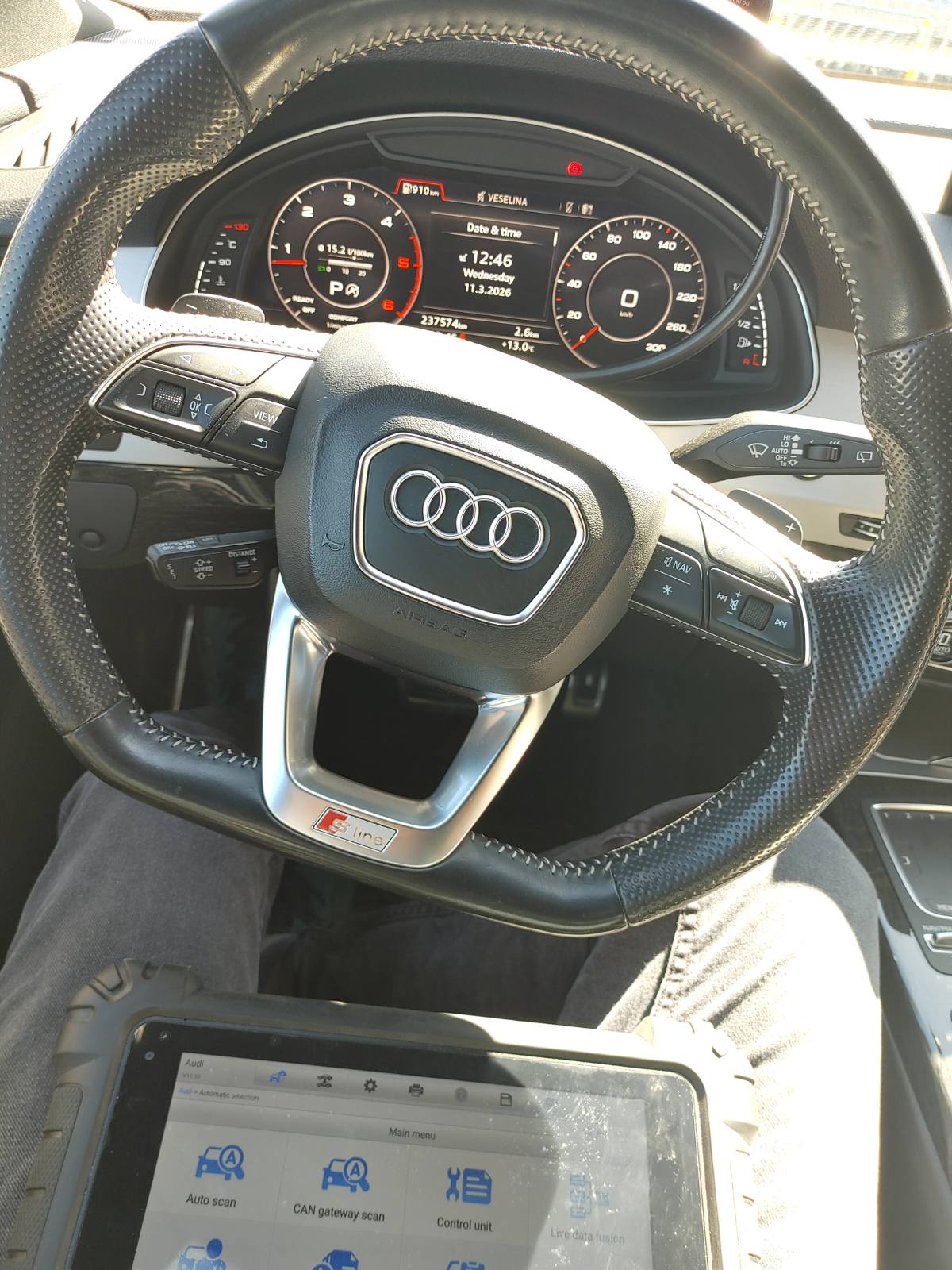 Официалната мобилна дилърска диагностика Ауди